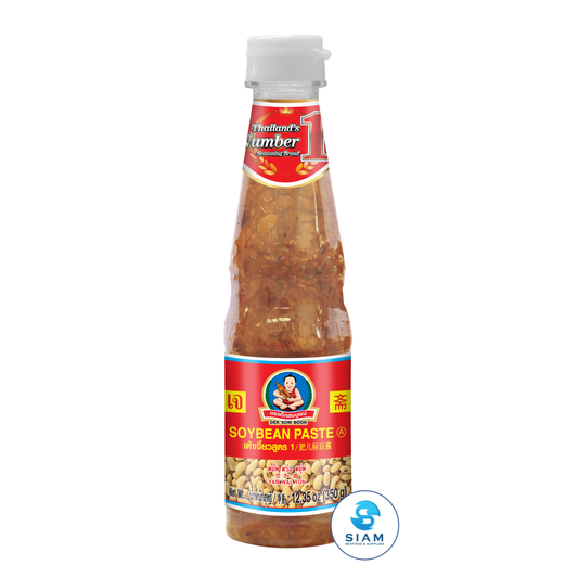 DEK SOM BOON Soybean Paste A 350g, Vegan, PET Bottle (12.35 oz) เต้าเจี้ยวสูตร 1 ตราเด็กสมบูรณ์ แบบขวดพลาสติก PET