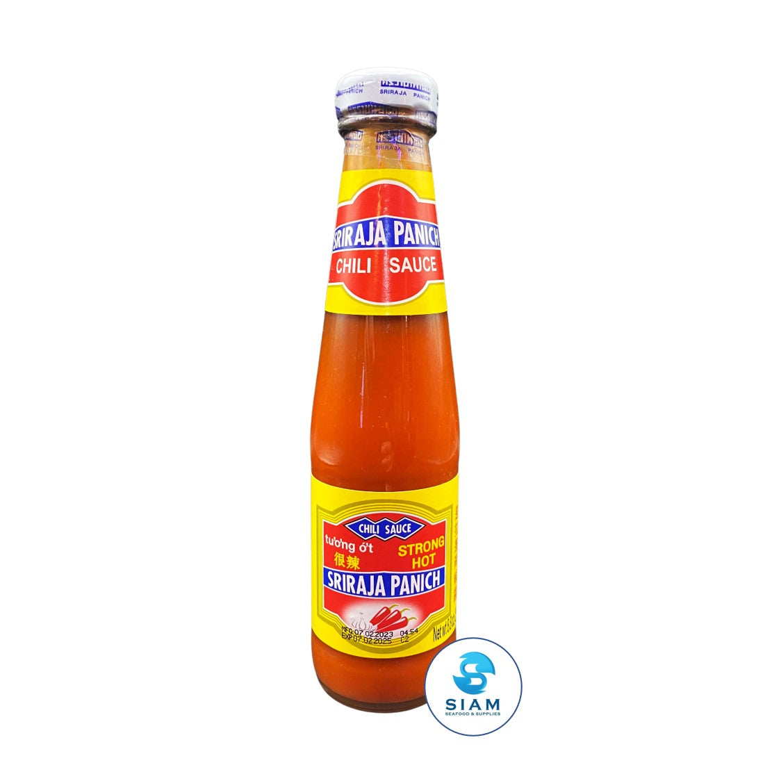 Sriraja Panich Chili Sauce, Strong Hot (8.8 oz) ซอสพริกศรีราชาพานิช เผ็ดมาก