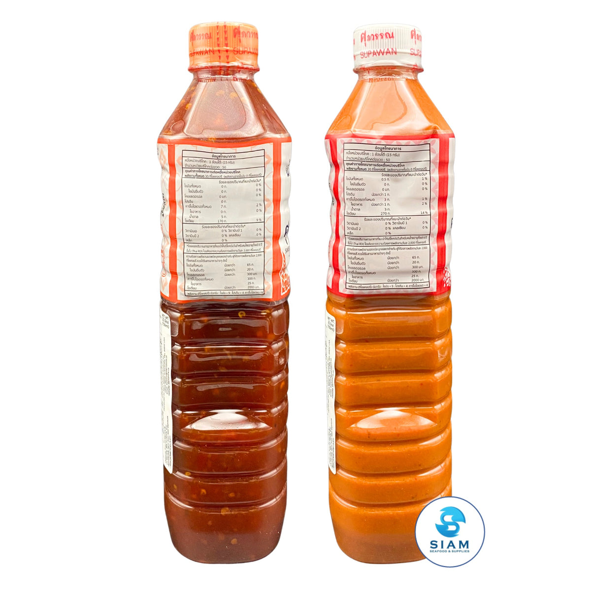(Pack-2 Combo) Supawan Sukiyaki & Sweet and Spicy Dipping Sauce (26.5 oz) น้ำจิ้มสุกี้สูตรไหหลำ และน้ำจิ้มลูกชิ้นสูตรโบราณ ศุภวรรณ