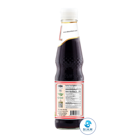 DEK SOM BOON Sweet Soy Sauce 420g, Vegan (14.82 oz) ซอสหวาน (ซีอิ๊วหวาน)  ตราเด็กสมบูรณ์