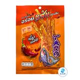 TARO BRAND Spicy Sauce Coated Thai Fish Snack 18g, Spicy Cuttlefish Flavor (0.6 oz) ปลาสวรรค์ ตราทาโร ชุบน้ำจิ้ม รสปลาหมึกเผ็ดน้อย (18g)