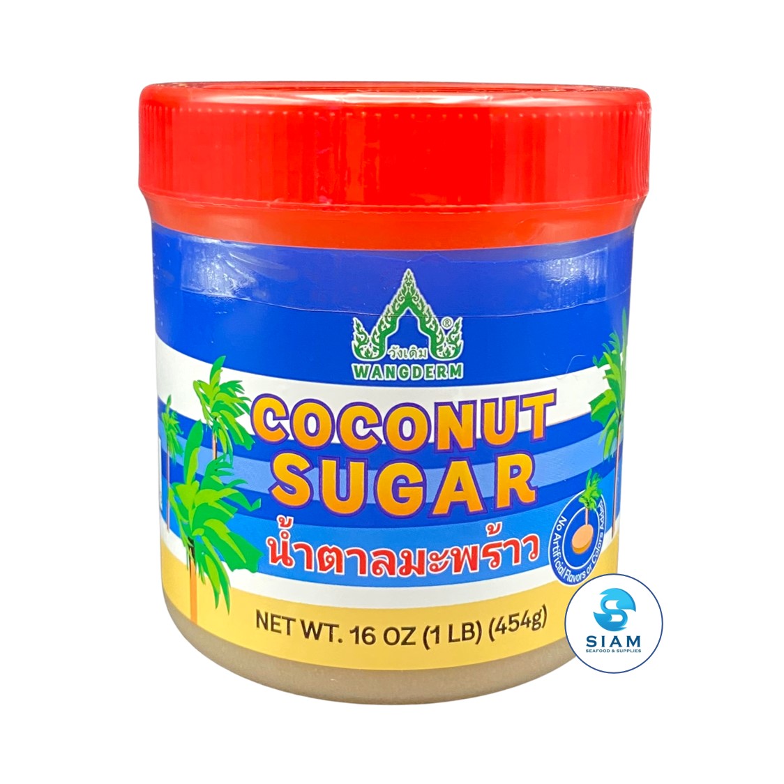 Wangderm Coconut Sugar (1 lb) น้ำตาลมะพร้าว วังเดิม