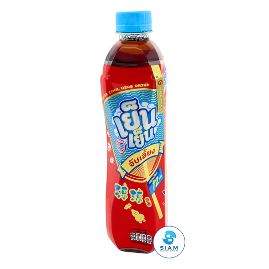 Yen Yen Cool Herb Drink with 12 Herbs by Ichitan 400ml (13.5 oz) เย็นเย็น น้ำจับเลี้ยง สมุนไพร 12 ชนิด โดยอิชิตัน