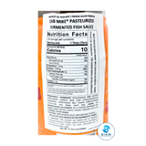 Zab Mike Pasteurized Thai Fermented Fish Sauce, Papaya Salad (Som Tum) Formular (11.16 oz-Net Wt 14.6 oz) น้ำปลาร้าต้มสุกปรุงรส แซ่บไมค์ สูตรส้มตำ