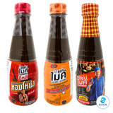 (3-Pack) ZAB MIKE Pasteurized Fermented Fish Sauce Variety Pack น้ำปลาร้าต้มสุกปรุงรส แซ่บไมค์