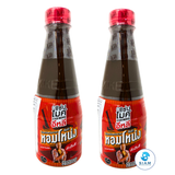 Zab Mike Eli Pasteurized Thai Fermented Fish Sauce, Intense-Aroma Formular (11.83 oz) น้ำปลาร้าปรุงสุก แซ่บไมค์อีหลี สูตรส้มตำหอมโหน่ง