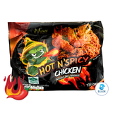 iMee Thai Instant Dry Noodles Hot 'N' Spicy Chicken Flavor (4.58 oz) ก๋วยเตี๋ยวกึ่งสำเร็จรูปแบบแห้ง รสไก่สูตรเผ็ด