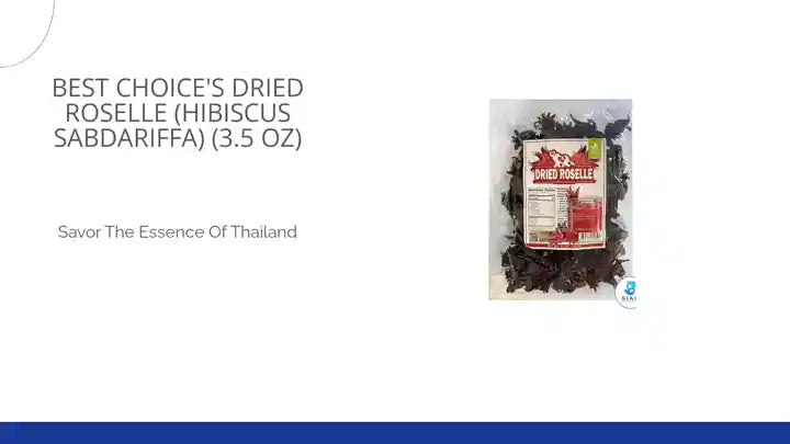 Best Choice's Dried Roselle (Hibiscus Sabdariffa) (3.5 oz) กระเจี๊ยบแดง อบแห้ง เบสต์ช้อย by@Outfy