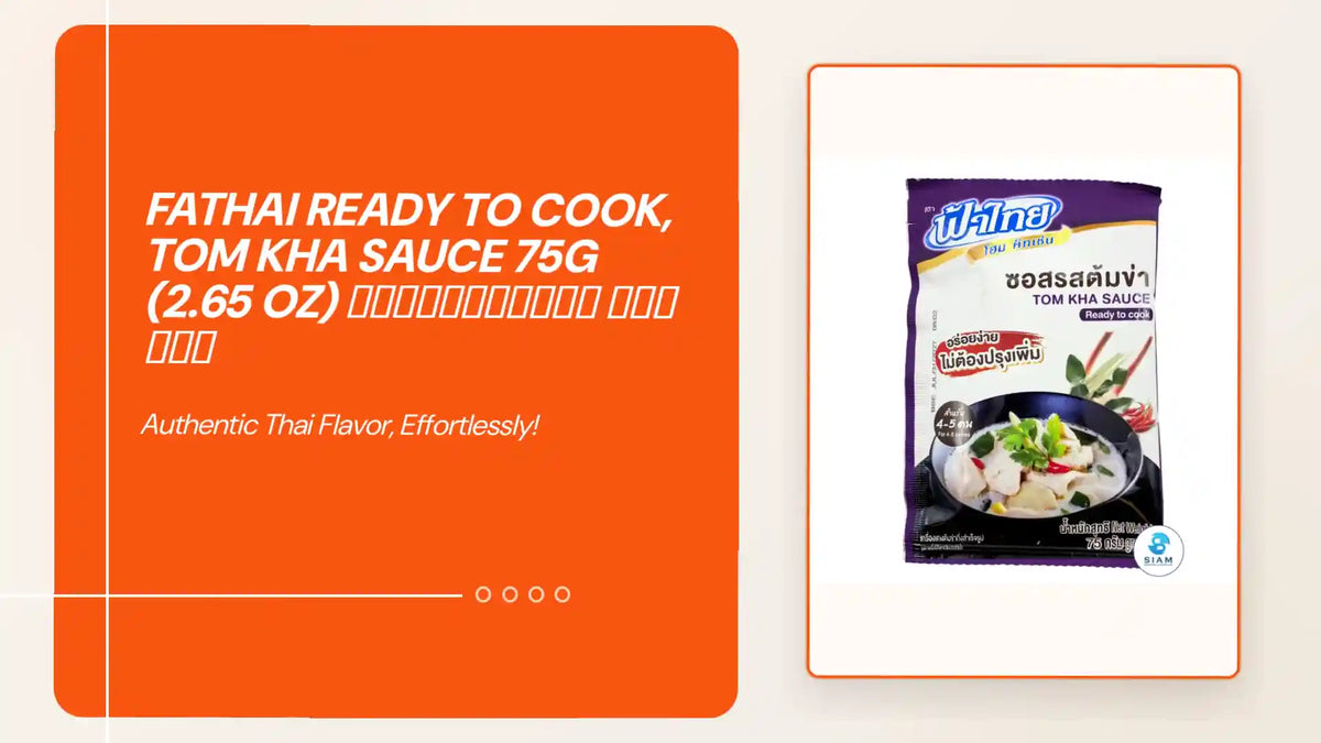 FaThai Ready to Cook, Tom Kha Sauce 75g (2.65 oz) ซอสรสต้มข่า ฟ้าไทย by@Outfy