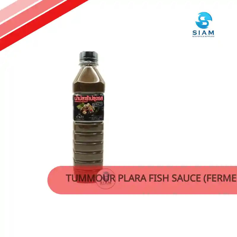 Tummour Plara Fish Sauce (Fermented Fish Sauce), Original (17.6 oz) น้ำปลาร้าปรุงรส สูตรต้นตำรับ ตราตำมั่ว by@Outfy