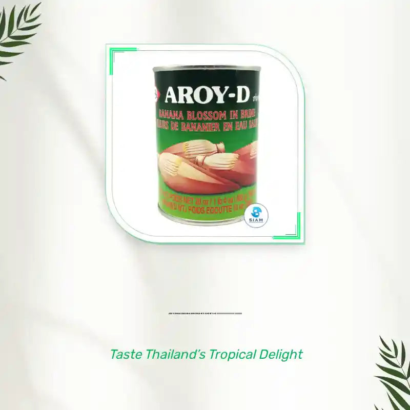 Aroy-D Banana Blossom in Brine (Drain wt 10 oz-Net wt 20 oz) หัวปลีในน้ำเกลือ อร่อยดี by@Outfy