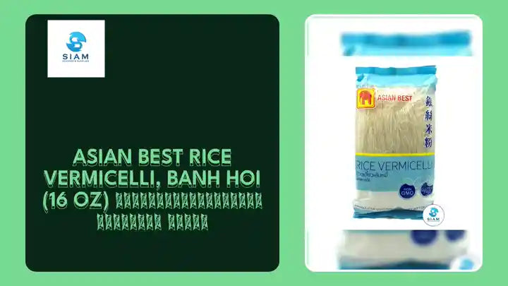 Asian Best Rice Vermicelli, Banh Hoi (16 oz) ก๋วยเตี๋ยวเส้นหมี่ เอเชี่ยน เบสท์ by@Outfy