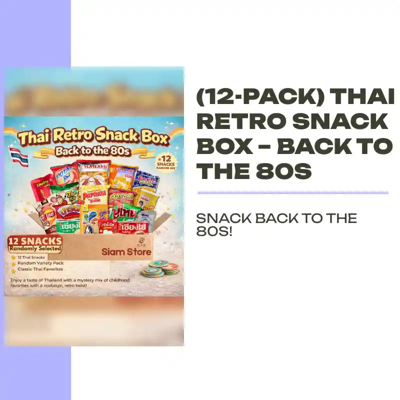 (12-Pack) Thai Retro Snack Box &ndash; Back to the 80s by@Outfy