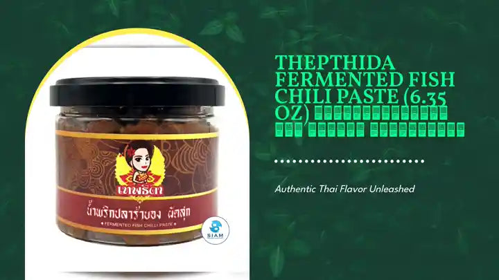 Thepthida Fermented Fish Chili Paste (6.35 oz) น้ำพริกปลาร้าบอง ผัดสุก ตราเทพธิดา by@Outfy