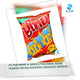 Pu Thai Wheat &amp; Tapioca Thai Snack, Squid Flavor (1.94 oz) ขนมทอดกรอบ รสปลาหมึก ตราปูไทย by@Outfy