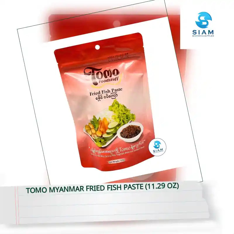 Tomo Myanmar Fried Fish Paste (11.29 oz) by@Outfy