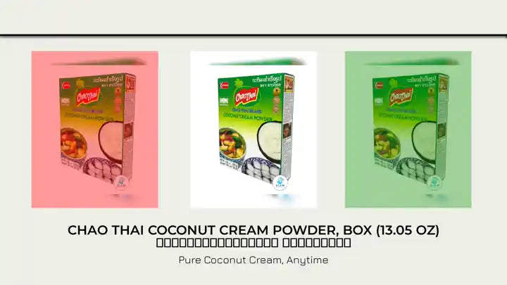 Chao Thai Coconut Cream Powder, Box (13.05 oz) กะทิผงสำเร็จรูป ตราชาวไทย by@Outfy