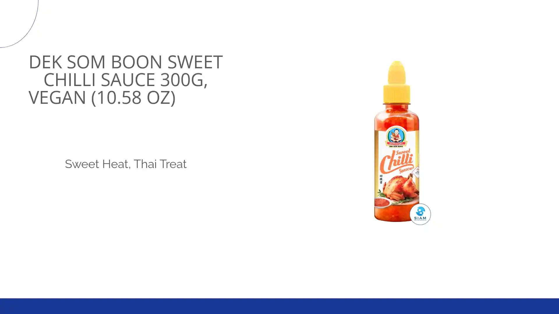DEK SOM BOON Sweet Chilli Sauce 300g, Vegan (10.58 oz) น้ำจิ้มไก่ ตราเด็กสมบูรณ์ by@Outfy