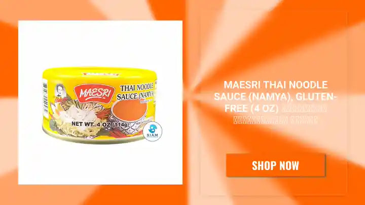 MaeSri Thai Noodle Sauce (Namya), Gluten-Free (4 oz) เครื่องแกงขนมจีนน้ำยา แม่ศรี by@Outfy