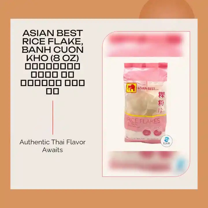 Asian Best Rice Flake, Banh Cuon Kho (8 oz) เส้นก๋วยจั๊บ เอเชี่ยน เบสท์ by@Outfy