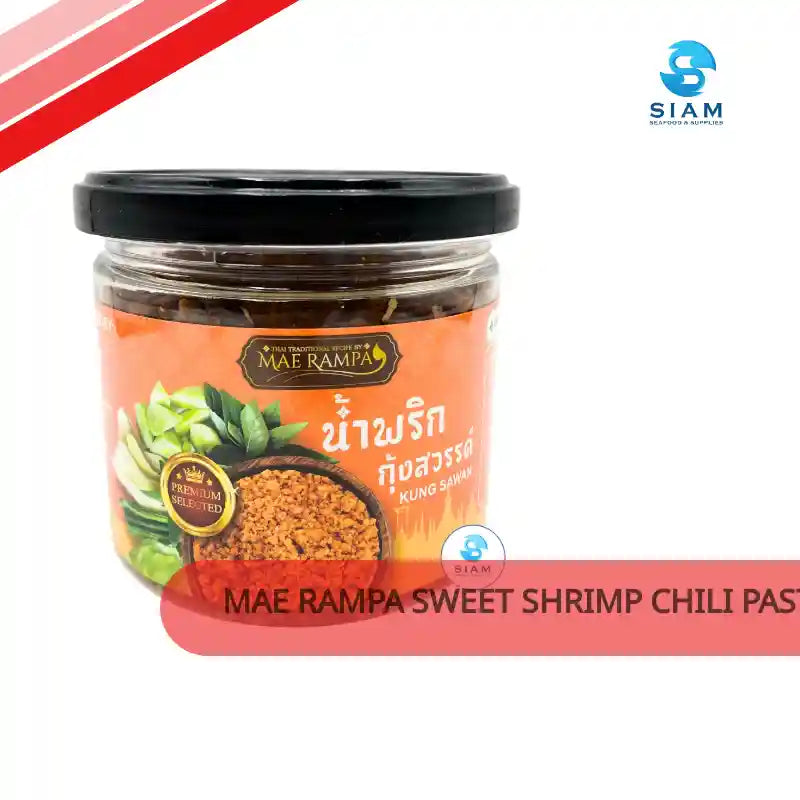 Mae Rampa Sweet Shrimp Chili Paste (Kung Sawan) (6 oz) น้ำพริกกุ้งสวรรค์ แม่รัมภา by@Outfy