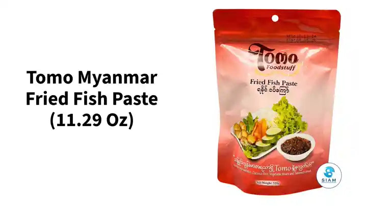 Tomo Myanmar Fried Fish Paste (11.29 oz) by@Outfy