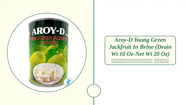 Aroy-D Young Green Jackfruit in Brine (Drain wt 10 oz-Net wt 20 oz) ขนุนอ่อนในน้ำเกลือ อร่อยดี by@Outfy