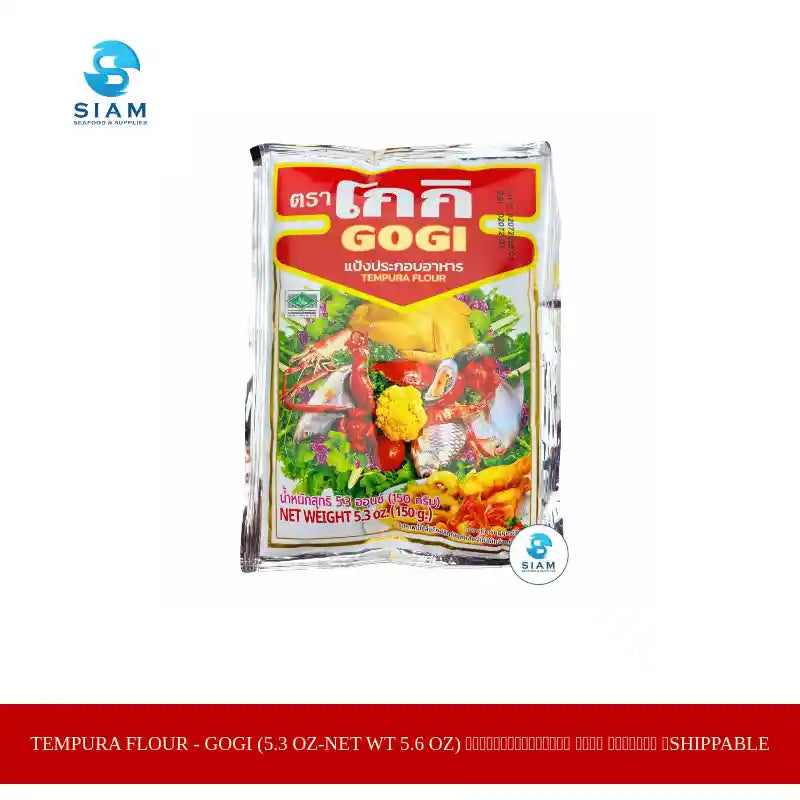 Tempura Flour - Gogi (5.3 oz-Net Wt 5.6 oz) แป้งประกอบอาหาร โกกิ ถุงเล็ก 📦shippable by@Outfy