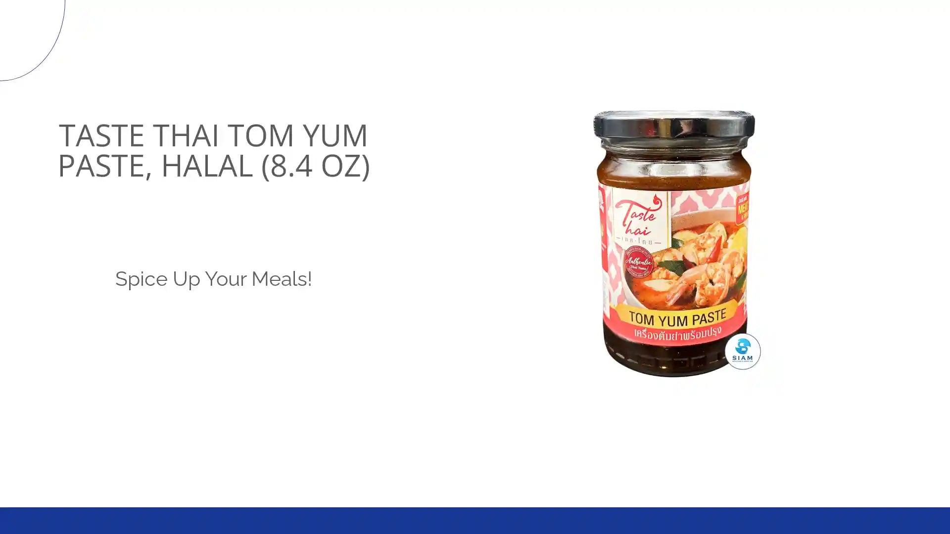 Taste Thai Tom Yum Paste, Halal (8.4 oz) เครื่องต้มยำพร้อมปรุง ตราเทศไทย by@Outfy