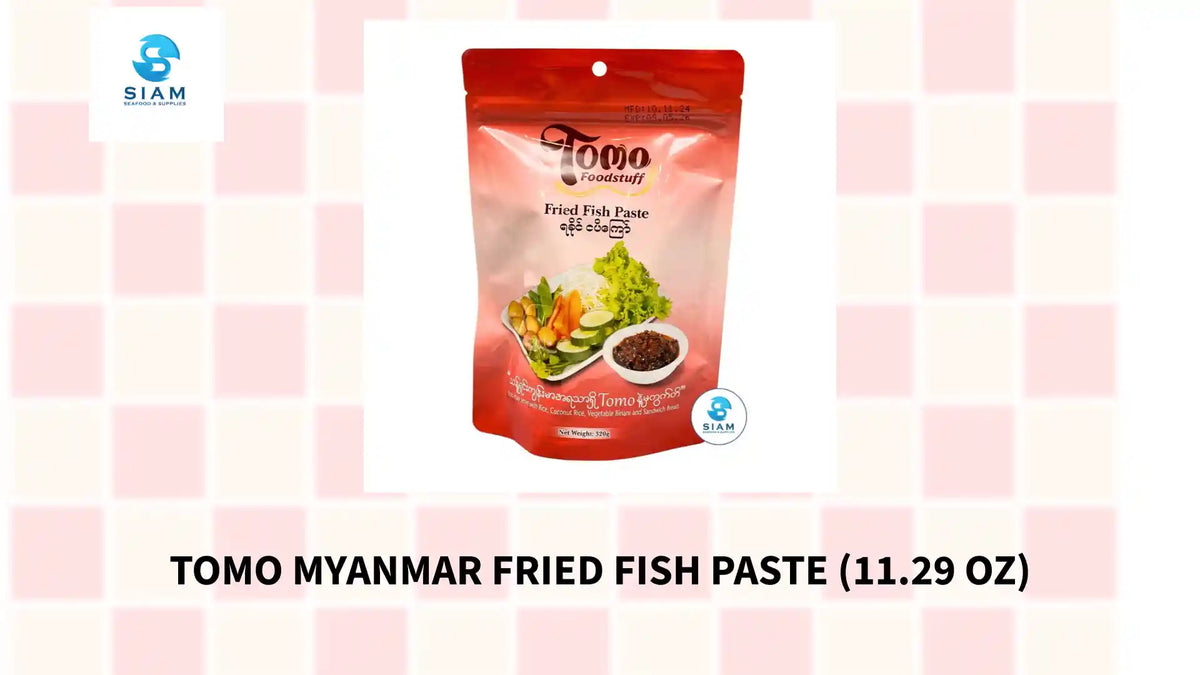 Tomo Myanmar Fried Fish Paste (11.29 oz) by@Outfy