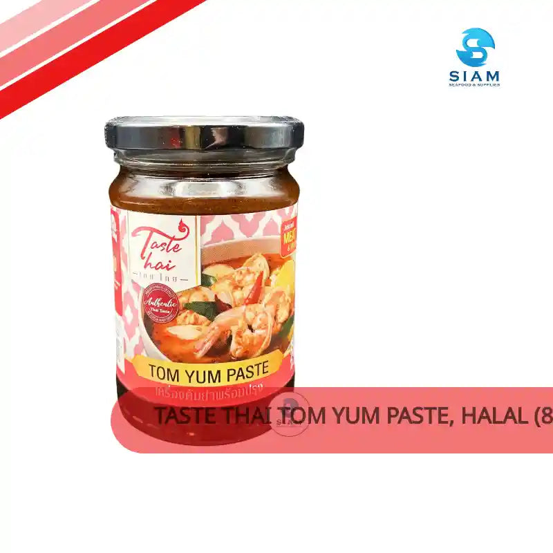 Taste Thai Tom Yum Paste, Halal (8.4 oz) เครื่องต้มยำพร้อมปรุง ตราเทศไทย by@Outfy