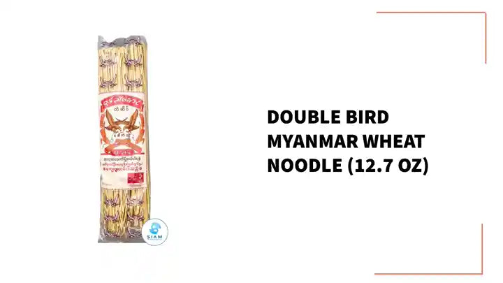 Double Bird Myanmar Wheat Noodle (12.7 oz) by@Outfy