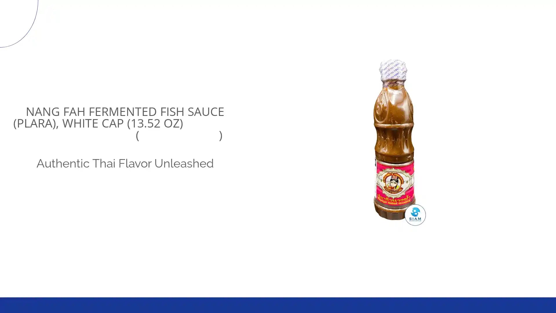 Nang Fah Fermented Fish Sauce (Plara), White Cap (13.52 oz) น้ำปลาร้านางฟ้า ฝาขาว (สูตรเข้มข้น) by@Outfy