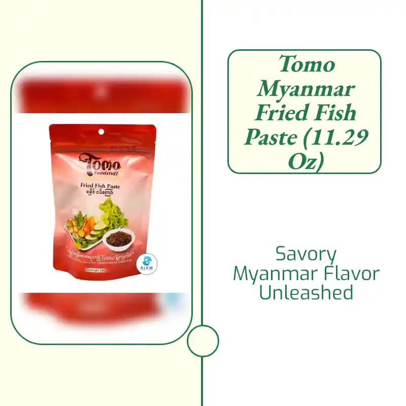 Tomo Myanmar Fried Fish Paste (11.29 oz) by@Outfy
