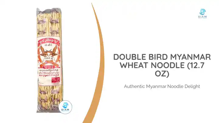 Double Bird Myanmar Wheat Noodle (12.7 oz) by@Outfy