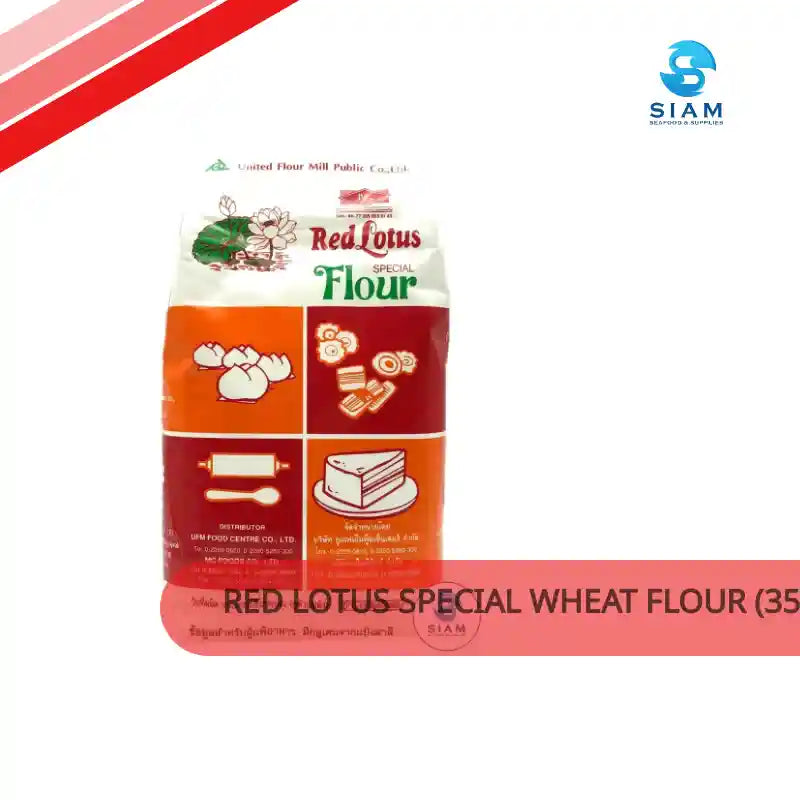Red Lotus Special Wheat Flour (35.3 oz) แป้งสาลี ตราบัวแดง by@Outfy