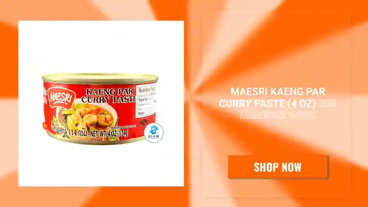MaeSri Kaeng Par Curry Paste (4 oz) น้ำพริกแกงป่า แม่ศรี by@Outfy