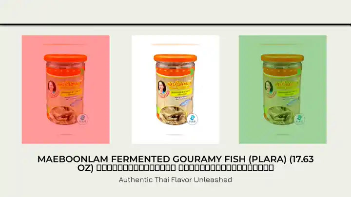 Maeboonlam Fermented Gouramy Fish (Plara) (17.63 oz) ปลาร้าปลากระดี่ แม่บุญล้ำเจ้าเก่า by@Outfy