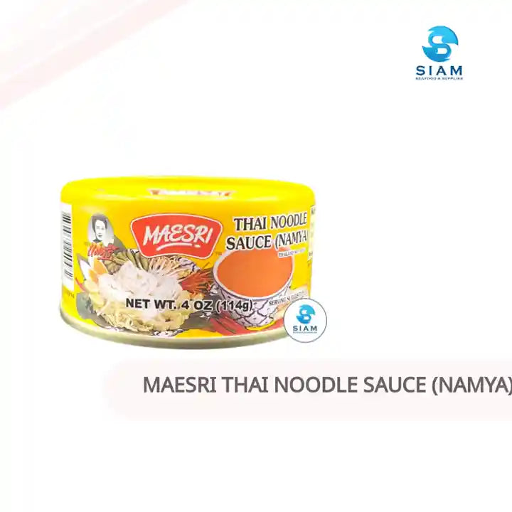 MaeSri Thai Noodle Sauce (Namya), Gluten-Free (4 oz) เครื่องแกงขนมจีนน้ำยา แม่ศรี by@Outfy