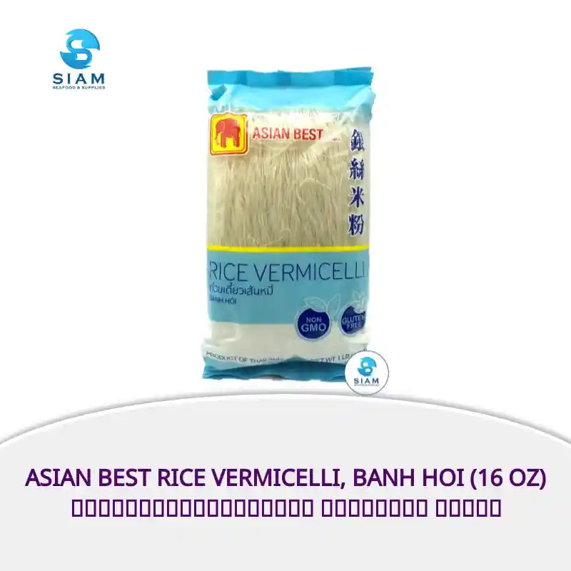 Asian Best Rice Vermicelli, Banh Hoi (16 oz) ก๋วยเตี๋ยวเส้นหมี่ เอเชี่ยน เบสท์ by@Outfy