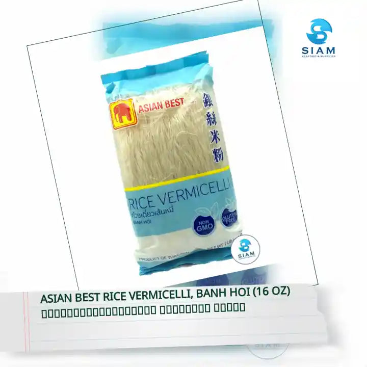 Asian Best Rice Vermicelli, Banh Hoi (16 oz) ก๋วยเตี๋ยวเส้นหมี่ เอเชี่ยน เบสท์ by@Outfy