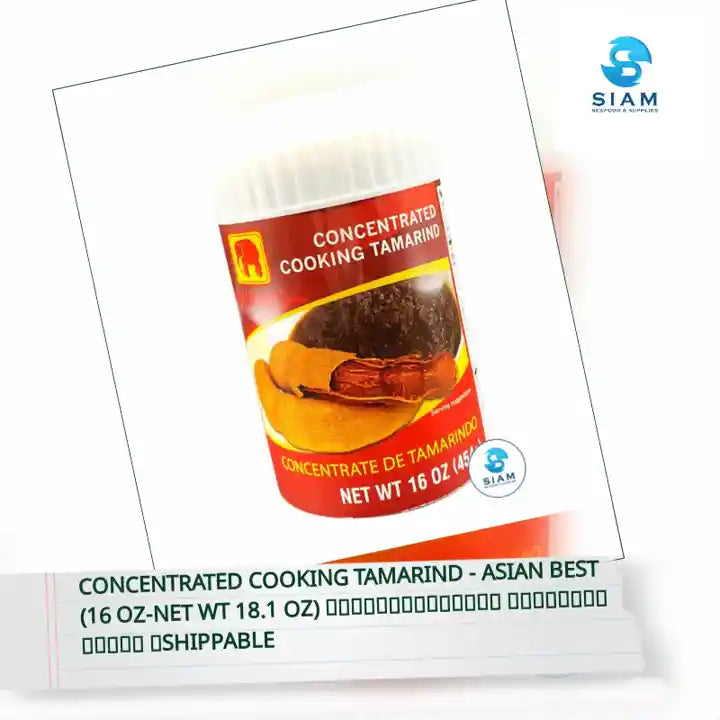 Concentrated Cooking Tamarind - Asian Best (16 oz-Net Wt 18.1 oz) น้ำมะขามเปียก เอเชี่ยน เบสท์ 📦shippable by@Outfy