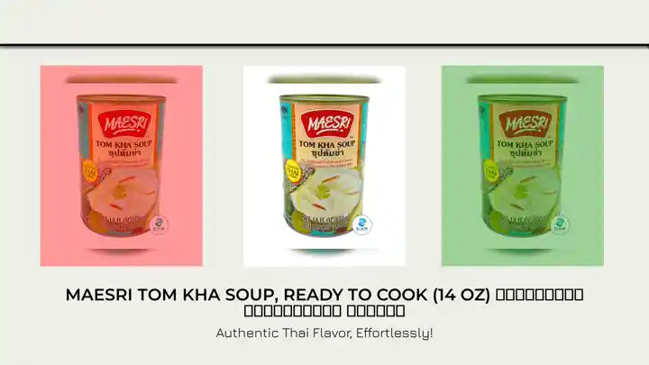 MaeSri Tom Kha Soup, Ready to Cook (14 oz) ซุปต้มข่าสำเร็จรูป แม่ศรี by@Outfy