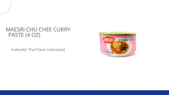 MaeSri Chu Chee Curry Paste (4 oz) น้ำพริกแกงฉู่ฉี่ แม่ศรี by@Outfy