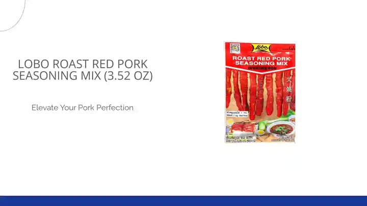Lobo Roast Red Pork Seasoning Mix (3.52 oz) ผงทำหมูแดง ตราโลโบ by@Outfy