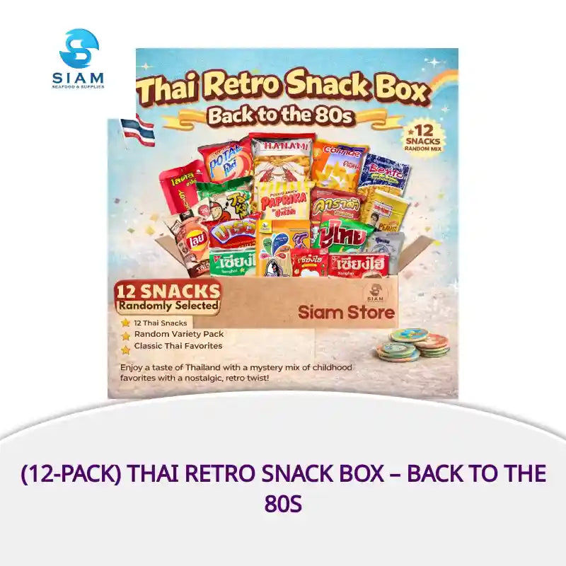 (12-Pack) Thai Retro Snack Box &ndash; Back to the 80s by@Outfy