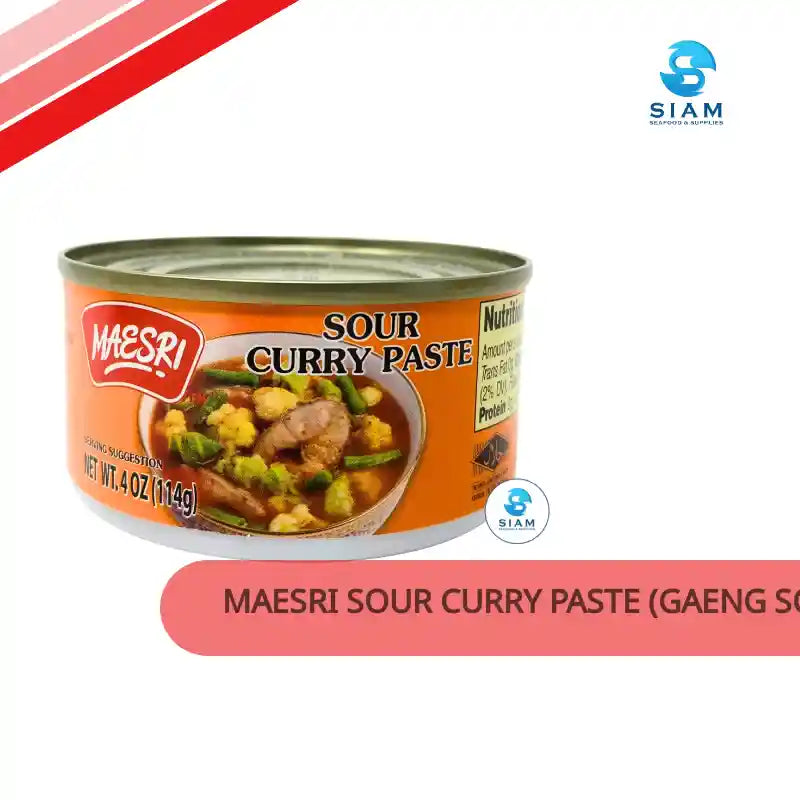 MaeSri Sour Curry Paste (Gaeng Som) (4 oz) น้ำพริกแกงส้ม แม่ศรี by@Outfy