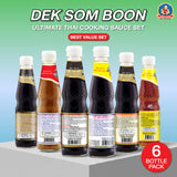DEK SOM BOON Thai Cooking Sauce Bundle - Best Seller, Ultimate & Ready-to-Cook Sets