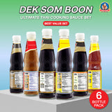 DEK SOM BOON Thai Cooking Sauce Bundle - Best Seller, Ultimate & Ready-to-Cook Sets