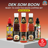 DEK SOM BOON Thai Cooking Sauce Bundle - Best Seller, Ultimate & Ready-to-Cook Sets
